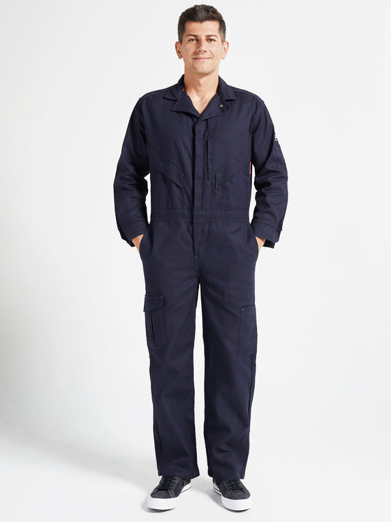 Men's Fire Resistant Endurance Coverall - Navy