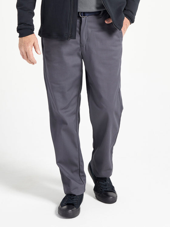 Men's 100% Cotton Flame Resistant Work Pant - Charcoal