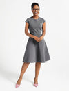 Ariana Dress - Empire Grey