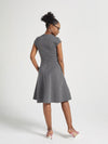 Ariana Dress - Empire Grey