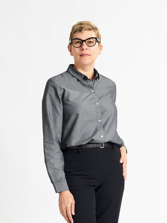 Ladies' Essential Blouse - Coal