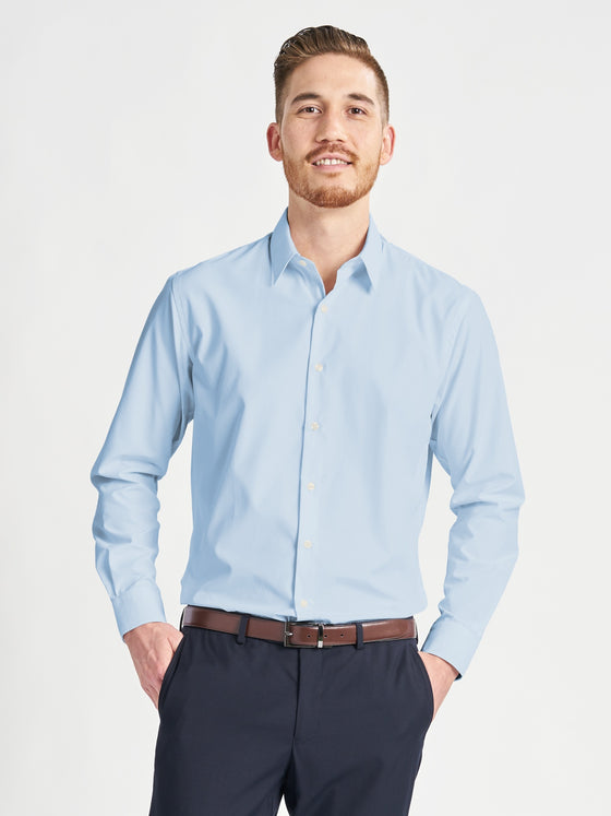 Men's James Dress Shirt - Light Blue