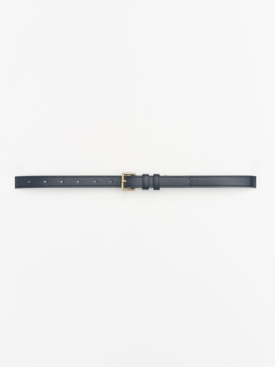 Skinny Belt - Matte Navy