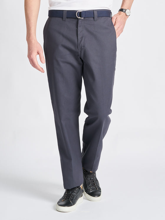 Men's Dickies Flat Front Work Pant - Charcoal Gray